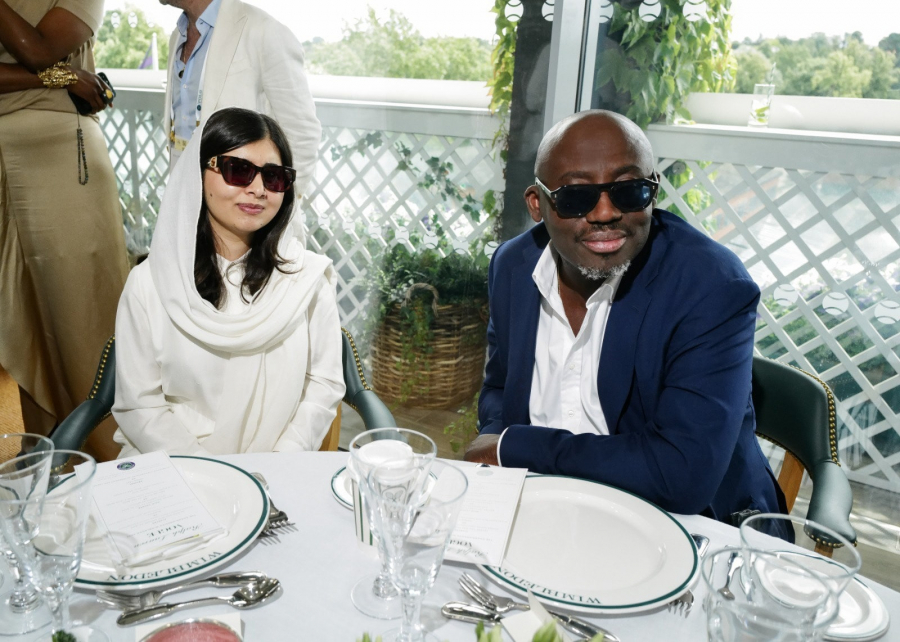 Edward Enninful ve Malala Yousafzai