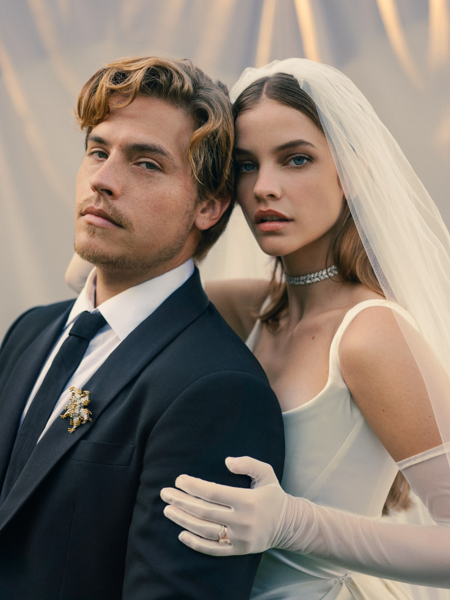 Barbara Palvin ile Dylan Sprouse Düğününden Vogue Özel Kareler