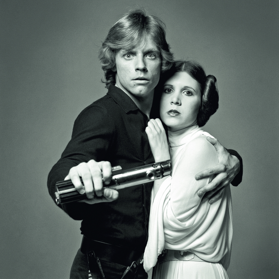 Mark Hamill ve Carrie Fisher, 1977