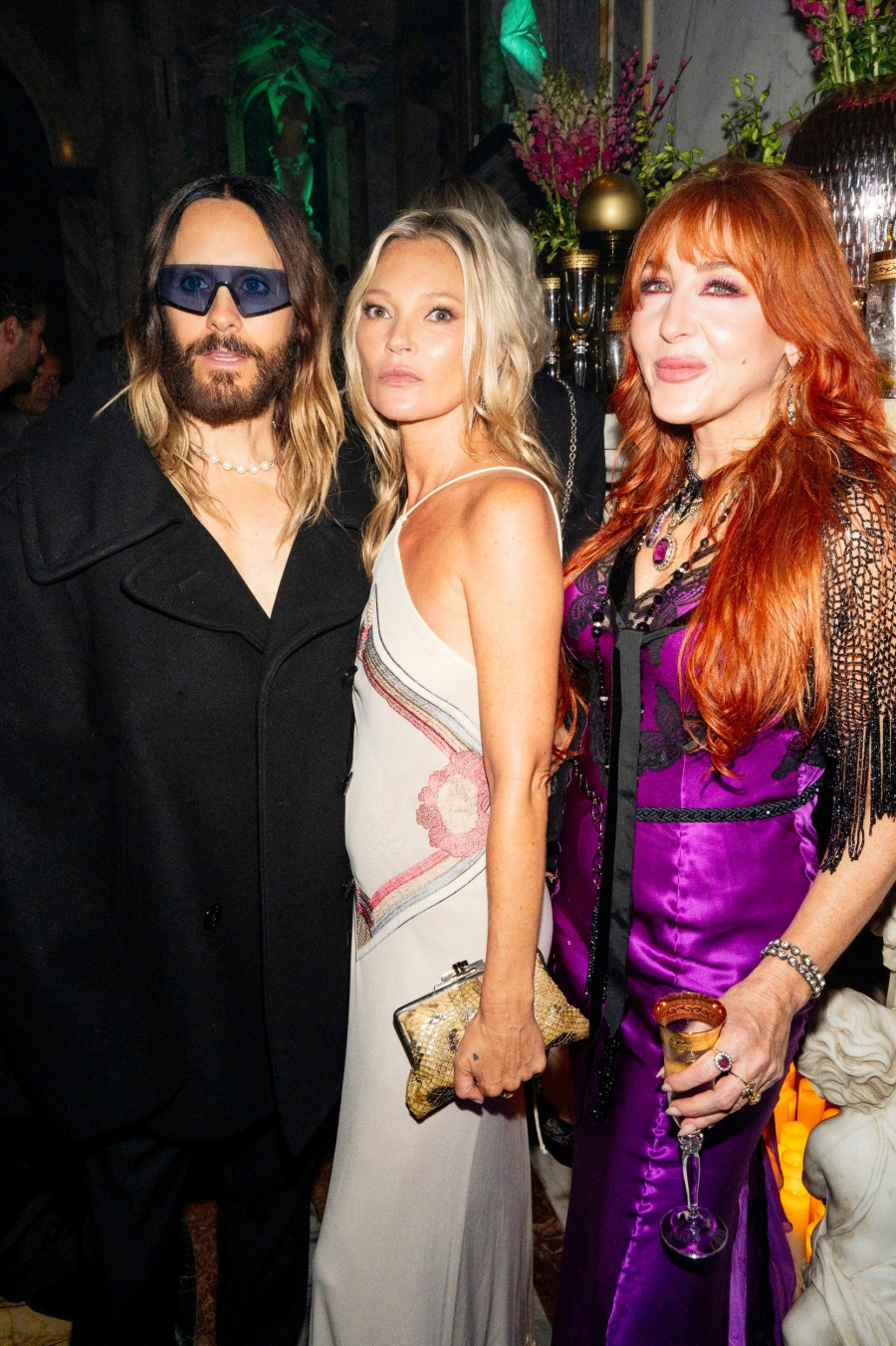 Jared Leto, Kate Moss ve Charlotte Tilbury - Cosmoss yıldönümü partisi