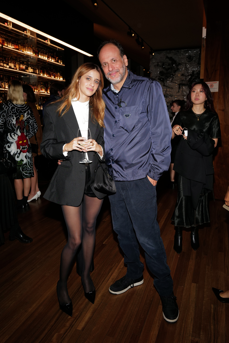 Benedetta Porcaroli ve Luca Guadagnino