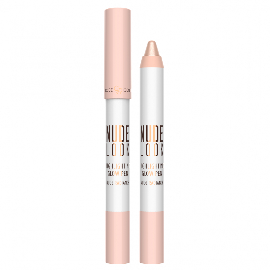 Golden Rose Nude Look Highlighting Glow Pen