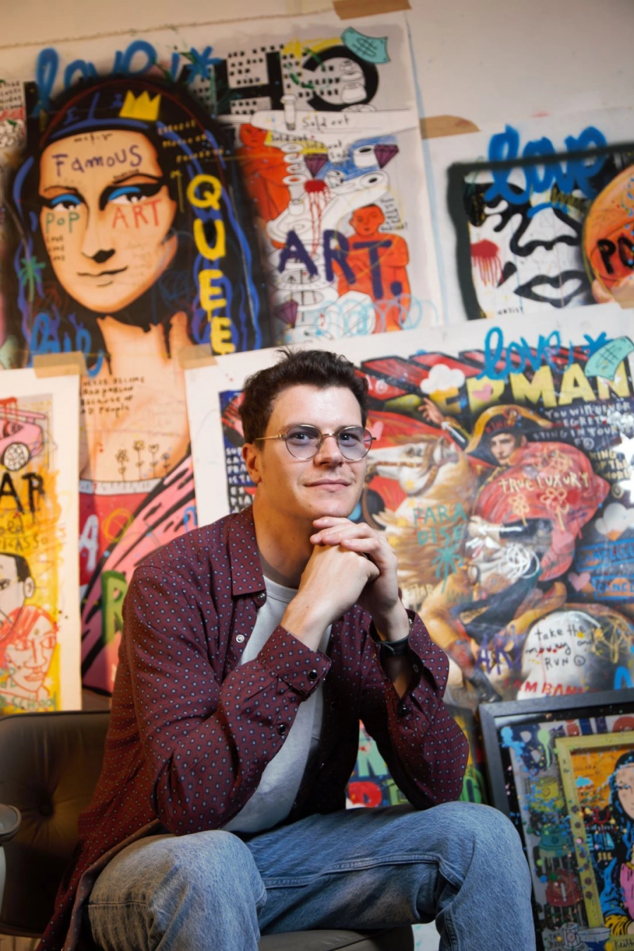 Ünlü Pop-Art Sanatçısı Jisbar Kalyon Kültür’de Ünlü Pop-Art Sanatçısı Jisbar Kalyon Kültür’de