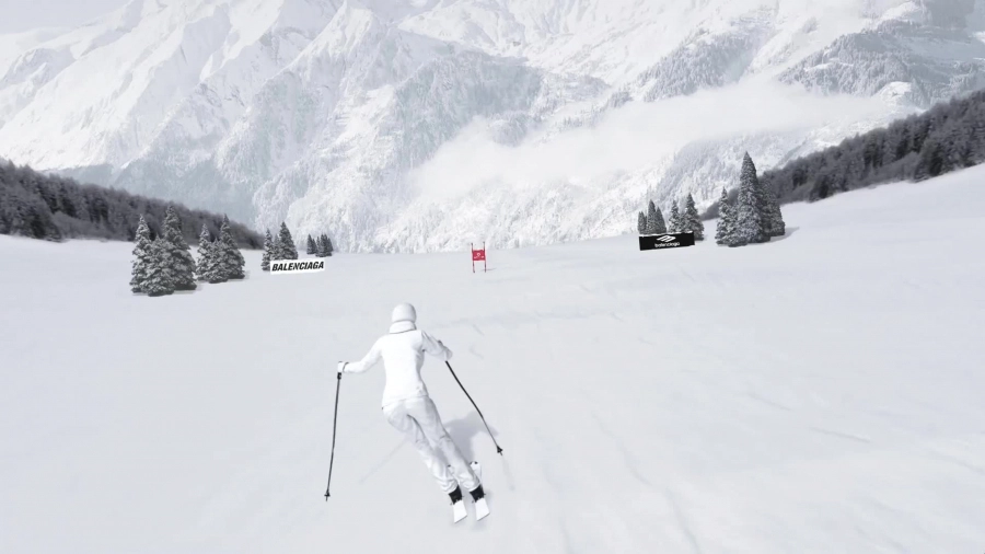 Balenciaga, İlk Skiwear Koleksiyonu için Bir Video Oyunu Geliştirdi Balenciaga, İlk Skiwear Koleksiyonu için Bir Video Oyunu Geliştirdi