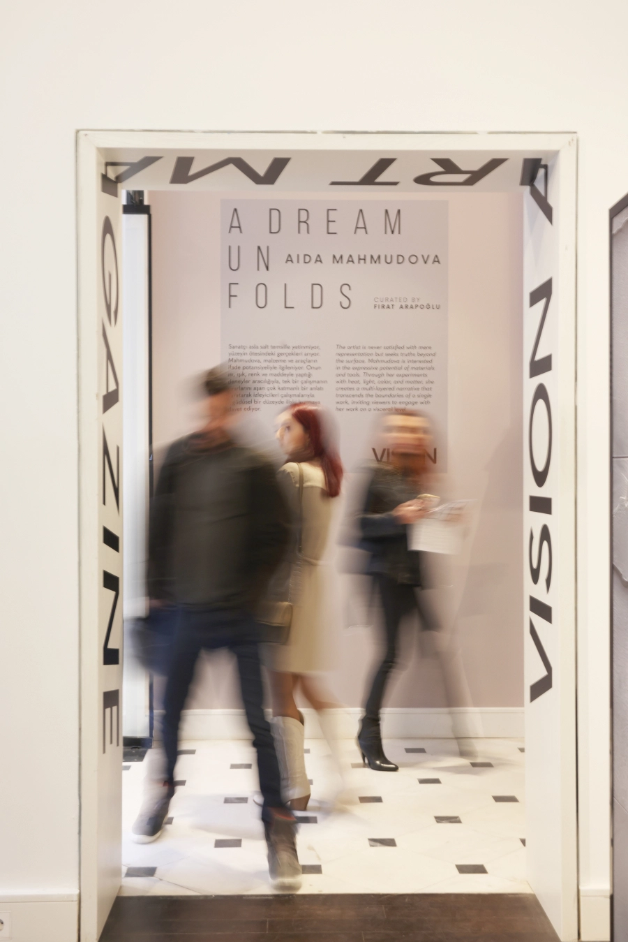 Aida Mahmudova’nın “Bir Rüya Açılır | A Dream Unfolds” İsimli Kişisel Sergisi Açıldı Aida Mahmudova’nın “Bir Rüya Açılır | A Dream Unfolds” İsimli Kişisel Sergisi Açıldı