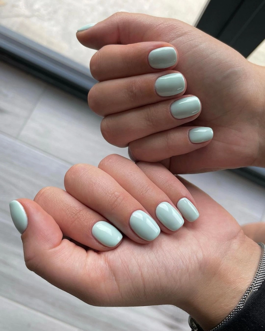 Milky Mint Manikür Trendi
