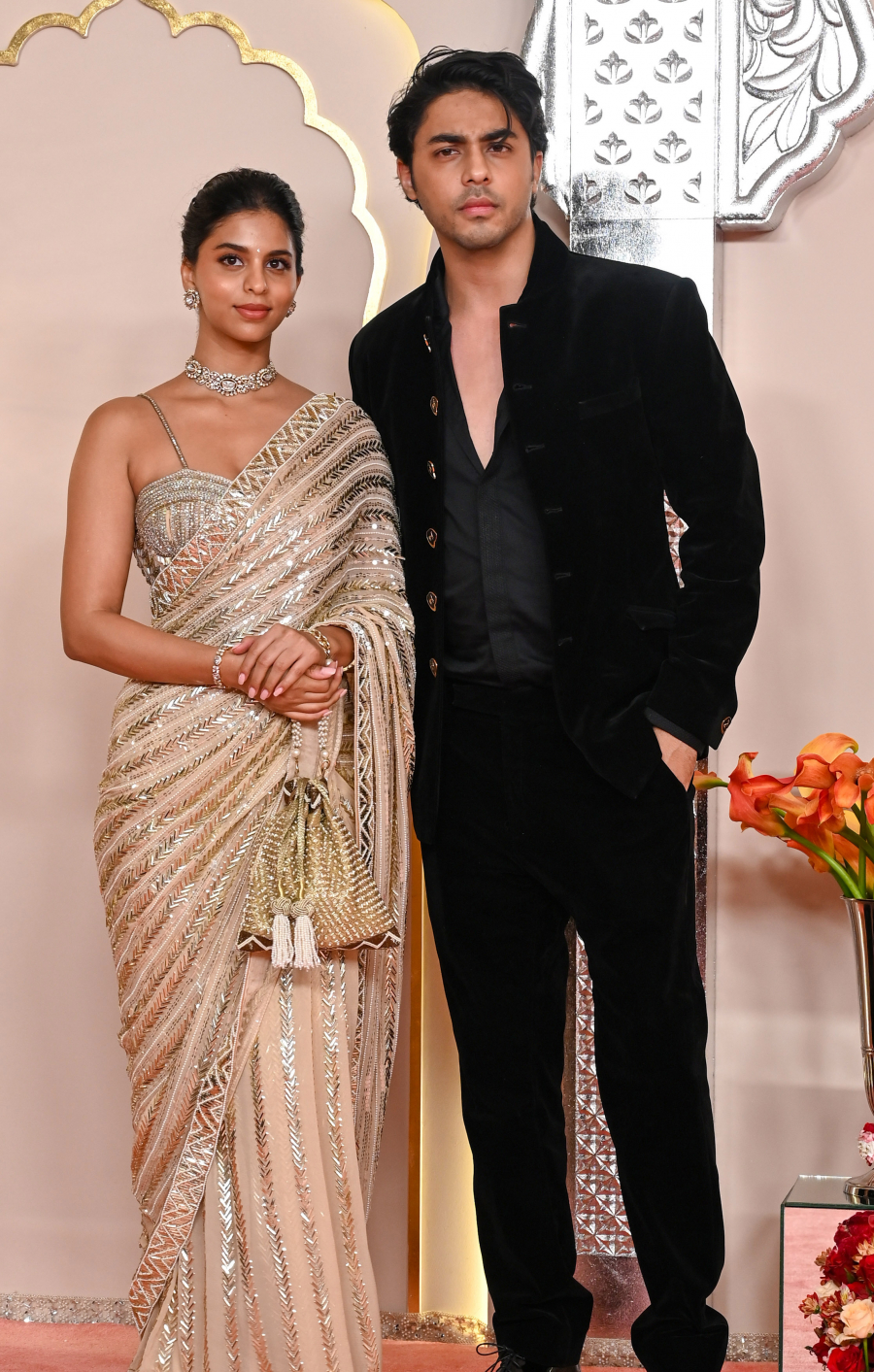 Suhana Khan ve Aryan Khan, Raju Shinde/Hindustan Times via Getty Images