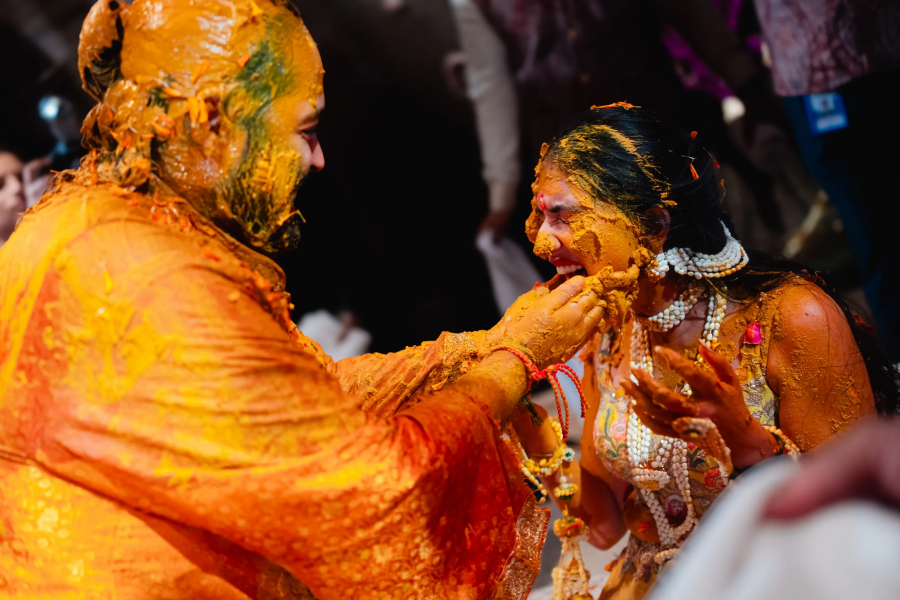 Haldi seremonisi, Fotoğraf Joseph Radhik