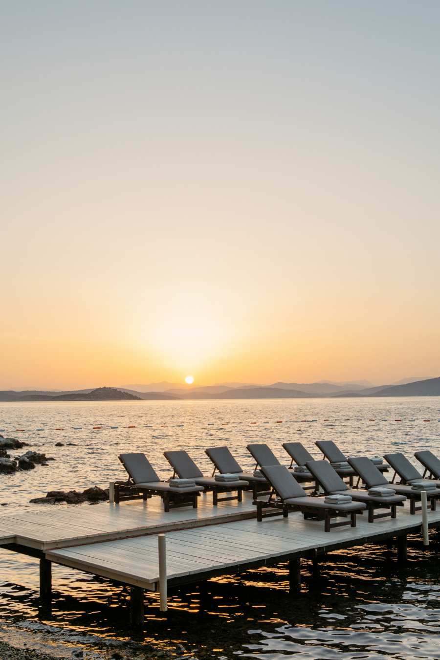 Beach Club, Jetty Loungers