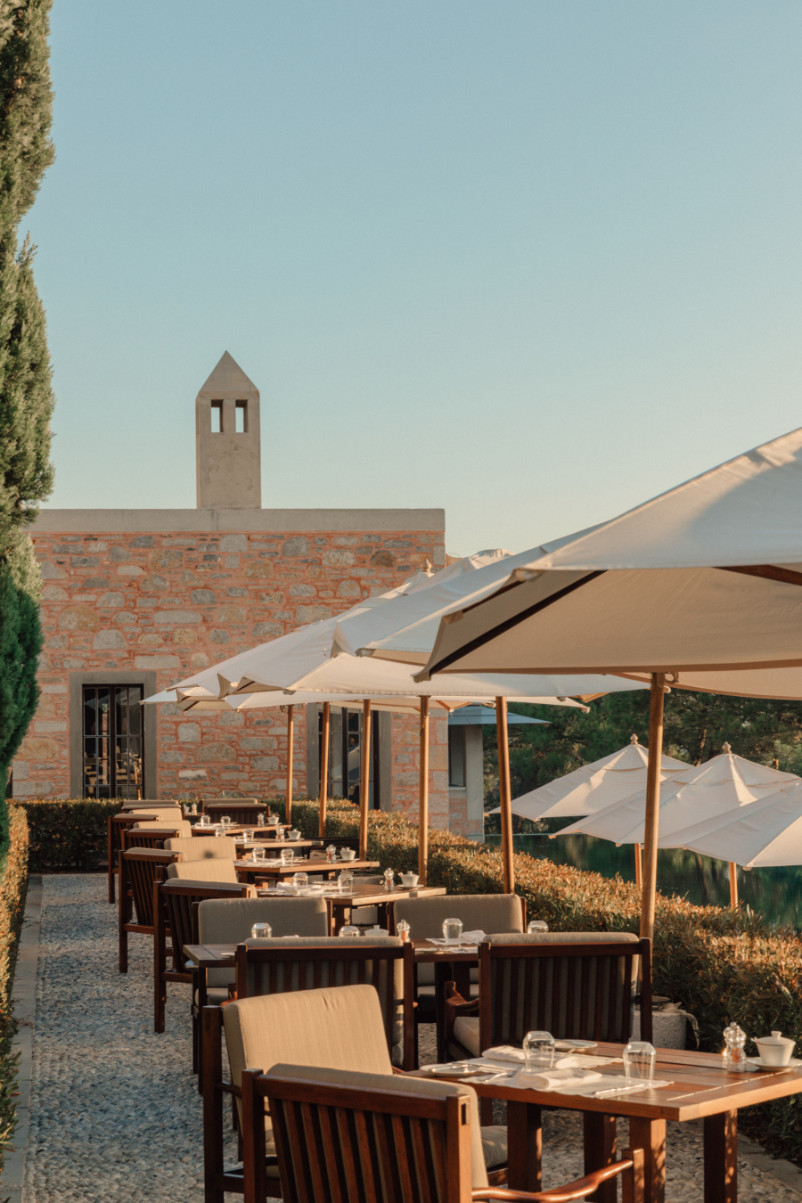 Dining, Pool Pavilion Dining Terrace