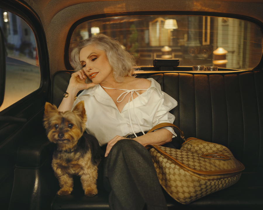 Debbie Harry, Yeni Gucci Kampanyası için Londra'da