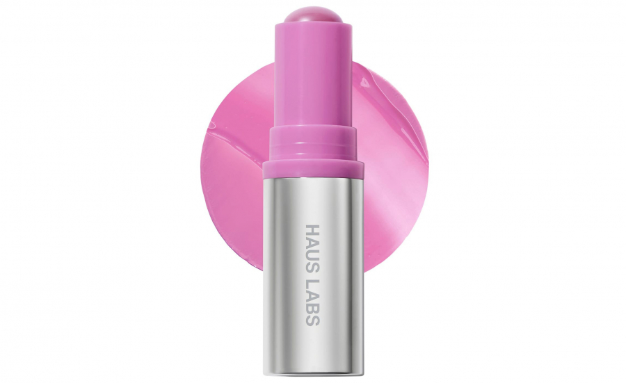 HAUS LABS BY LADY GAGA Color Fuse Longwear Hydrating Glassy Lip   Cheek Blush Balm Stick - Glassy Lilac