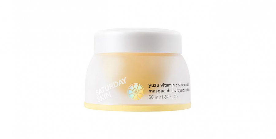 Saturday Skin Yuzu Vitamin C Sleep Mask