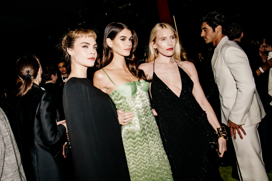 Cara Delevingne, Kaia Gerber, Dree Hemingway