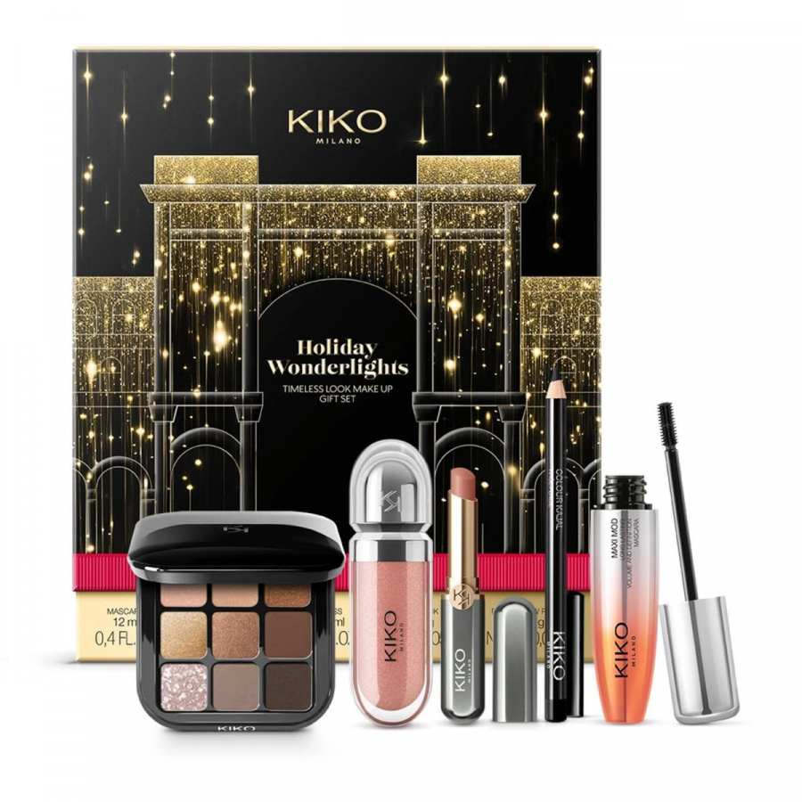 Kiko Holiday Wonderlights Timeless Look Makeup Gift Set