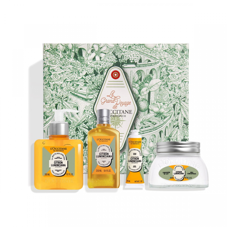 L'Occitane Citrus Lumincina Body Care Kit