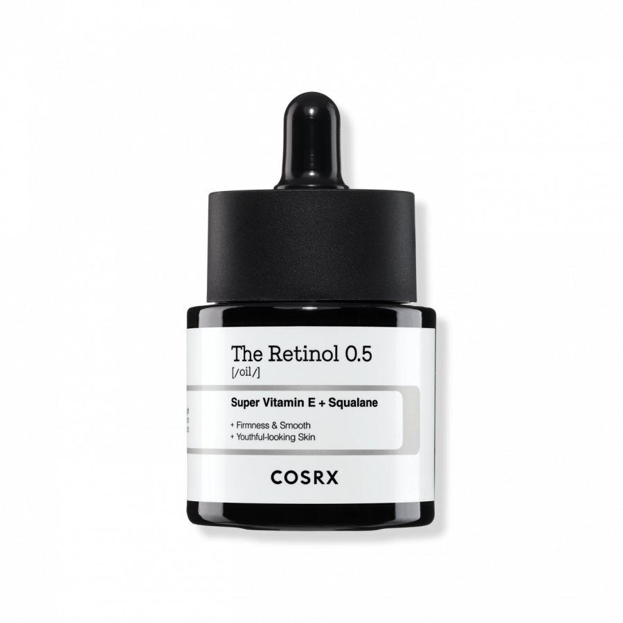 COSRX The Retinol 0.5 Oil with Super Vitamin E + Squalane