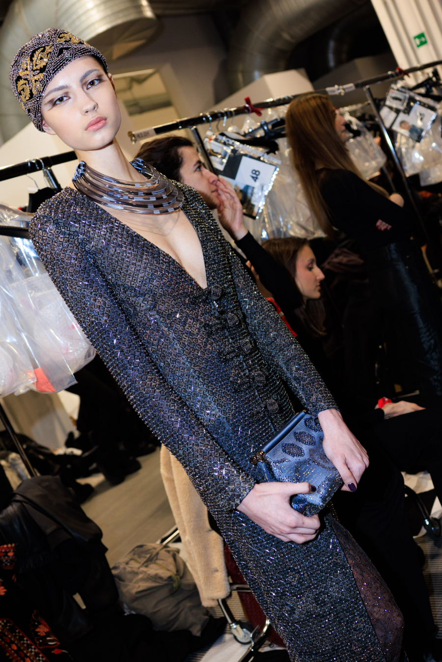 Giorgio Armani_FW25_BACKSTAGE_ACIELLE19