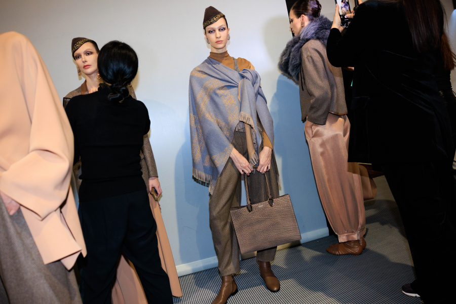 Giorgio Armani_FW25_BACKSTAGE_ACIELLE27