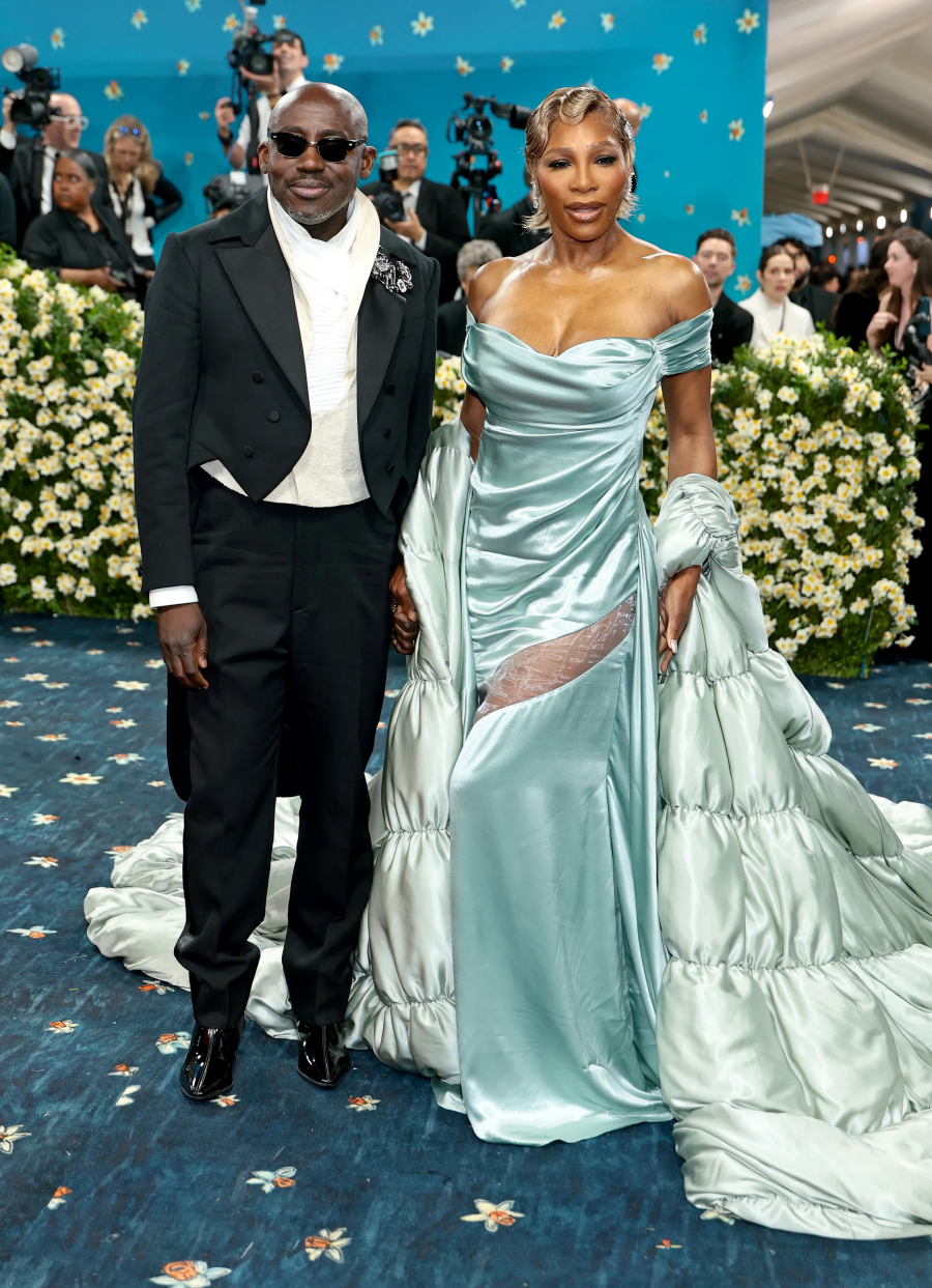 Edward Enninful ve Serena Williams