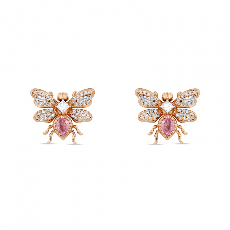 Küpe BEE GODDESS QUEEN BEE HANIA EARRING