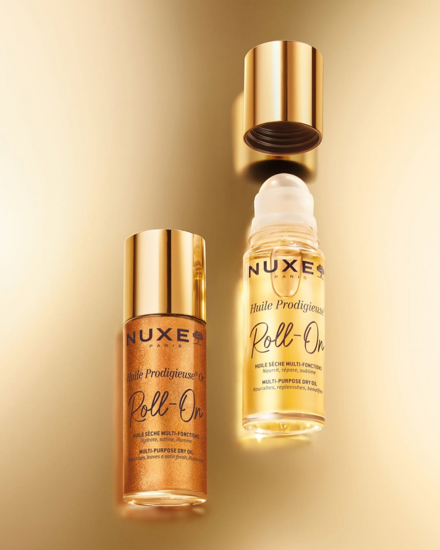 Nuxe'ün İkonik Kuru Yağı Roll-On Formatında 