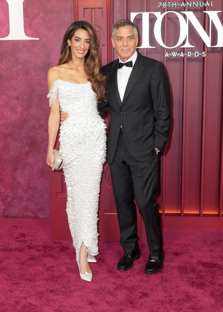 Amal Clooney (Tamara Ralph) ve George Clooney