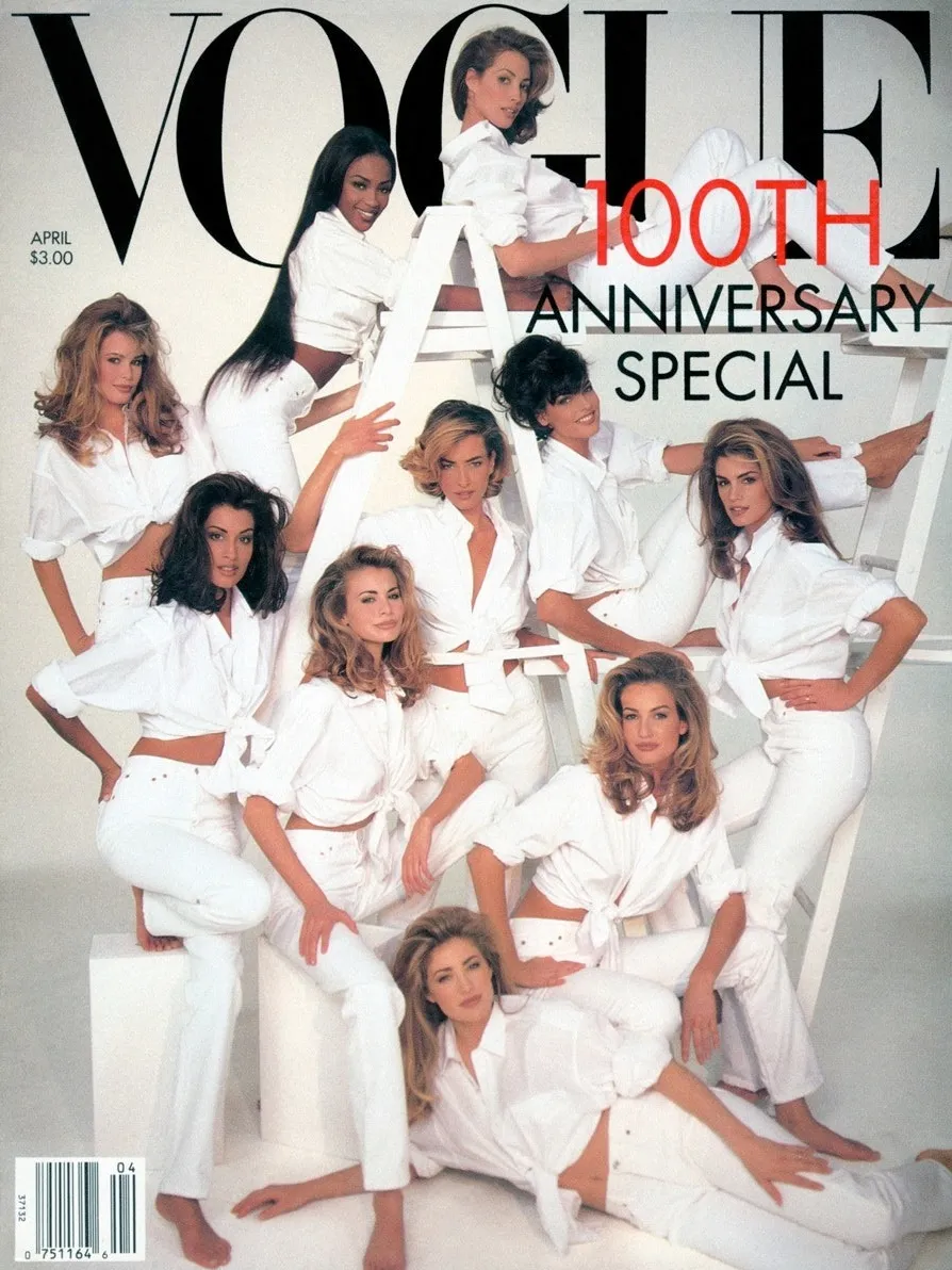 Fotoğraf: Patrick Demarchelier, 1992 Nisan Sayısı