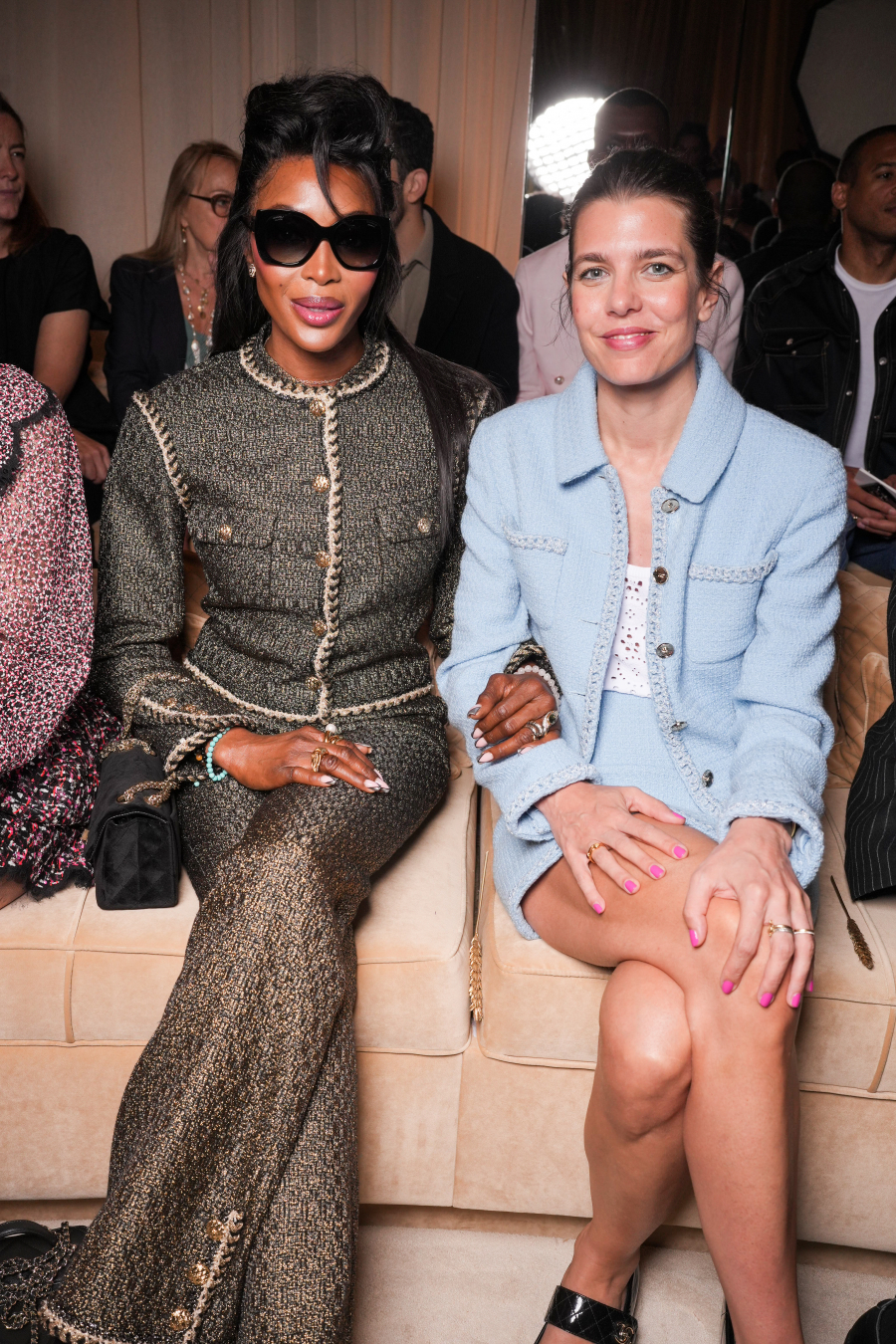 Naomi Campbell, Charlotte Casiraghi 