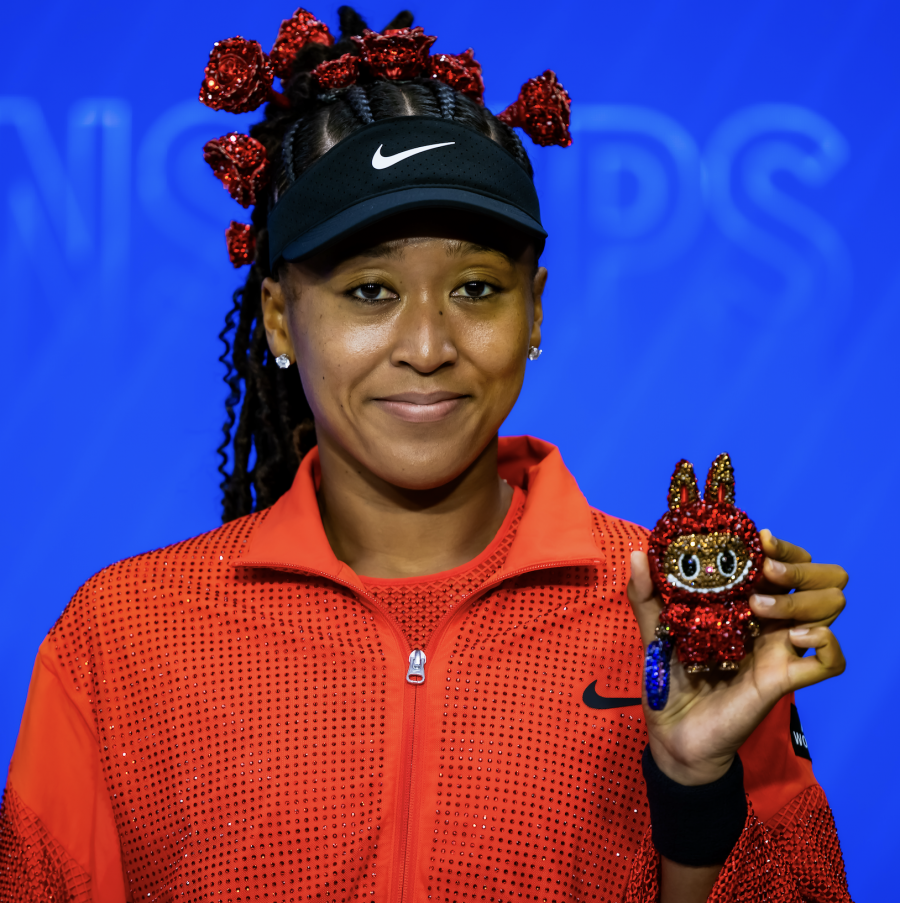 Naomi Osaka’nın Korttaki Kristalli Yeni Maskotu