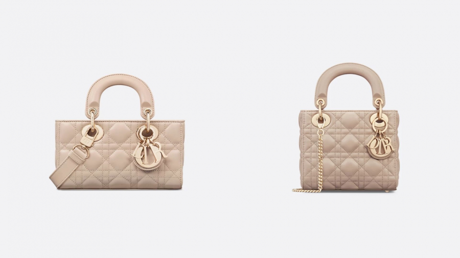 Solda Lady D-joy, Sağda Lady Dior