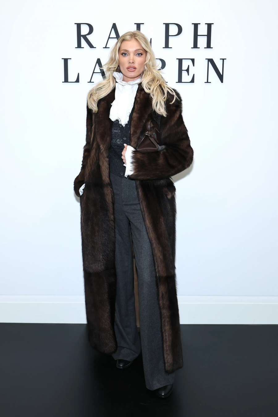 Elsa Hosk, Ralph Lauren defilesinde.