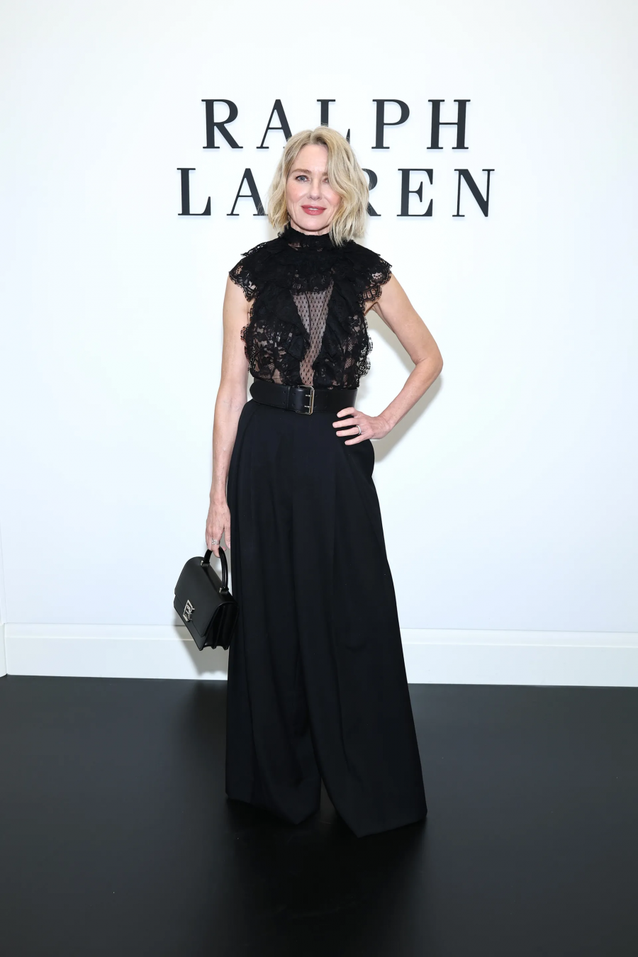 Naomi Watts, Ralph Lauren defilesinde.