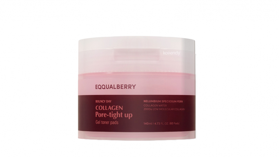EqqualBerry Collagen Pore Tight Up Gel Toner Pads