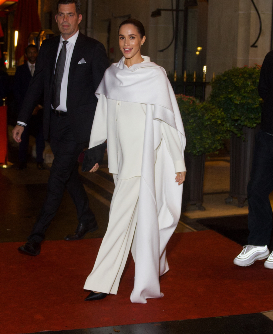 Meghan Markle, Balenciaga defilesinde, Backgrid USA