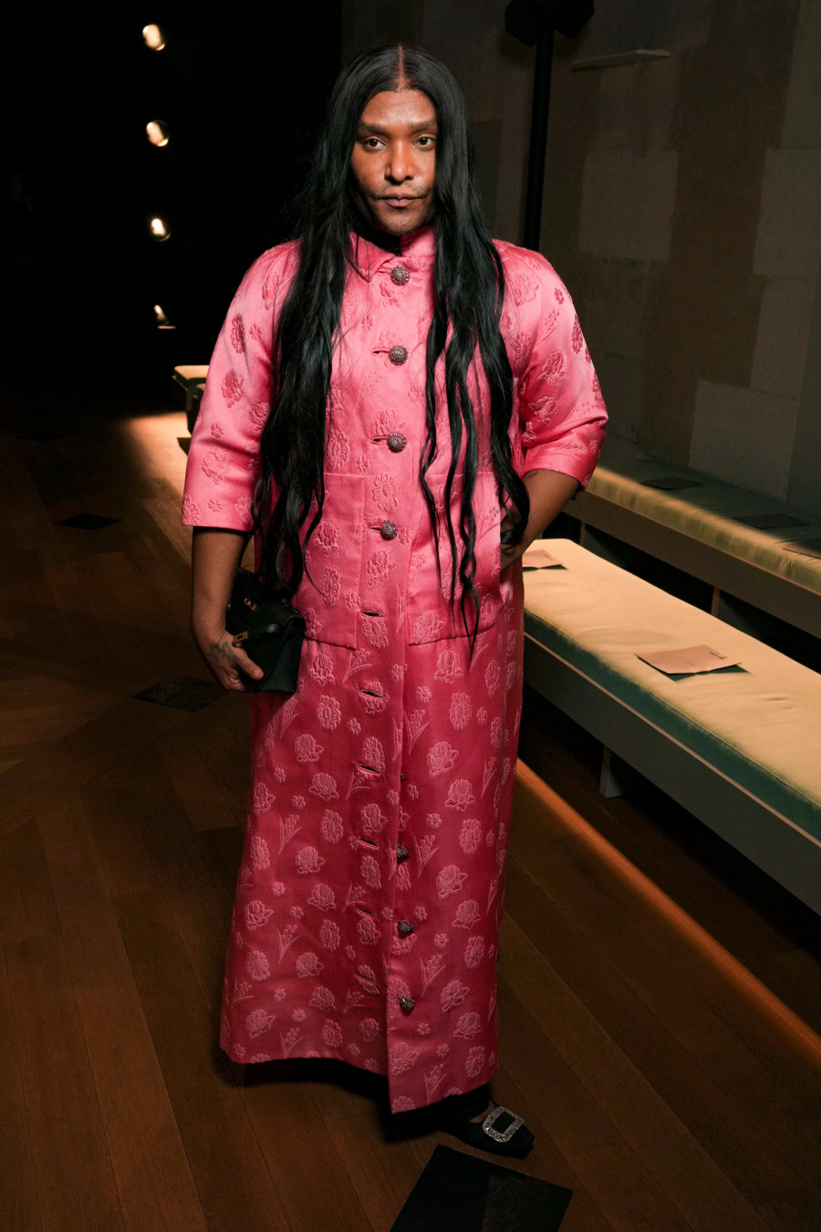 Law Roach, Balenciaga defilesinde. / Getty Images