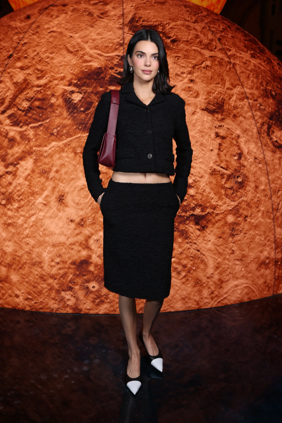 Kendall Jenner, Chanel defilesinde. / Getty Images