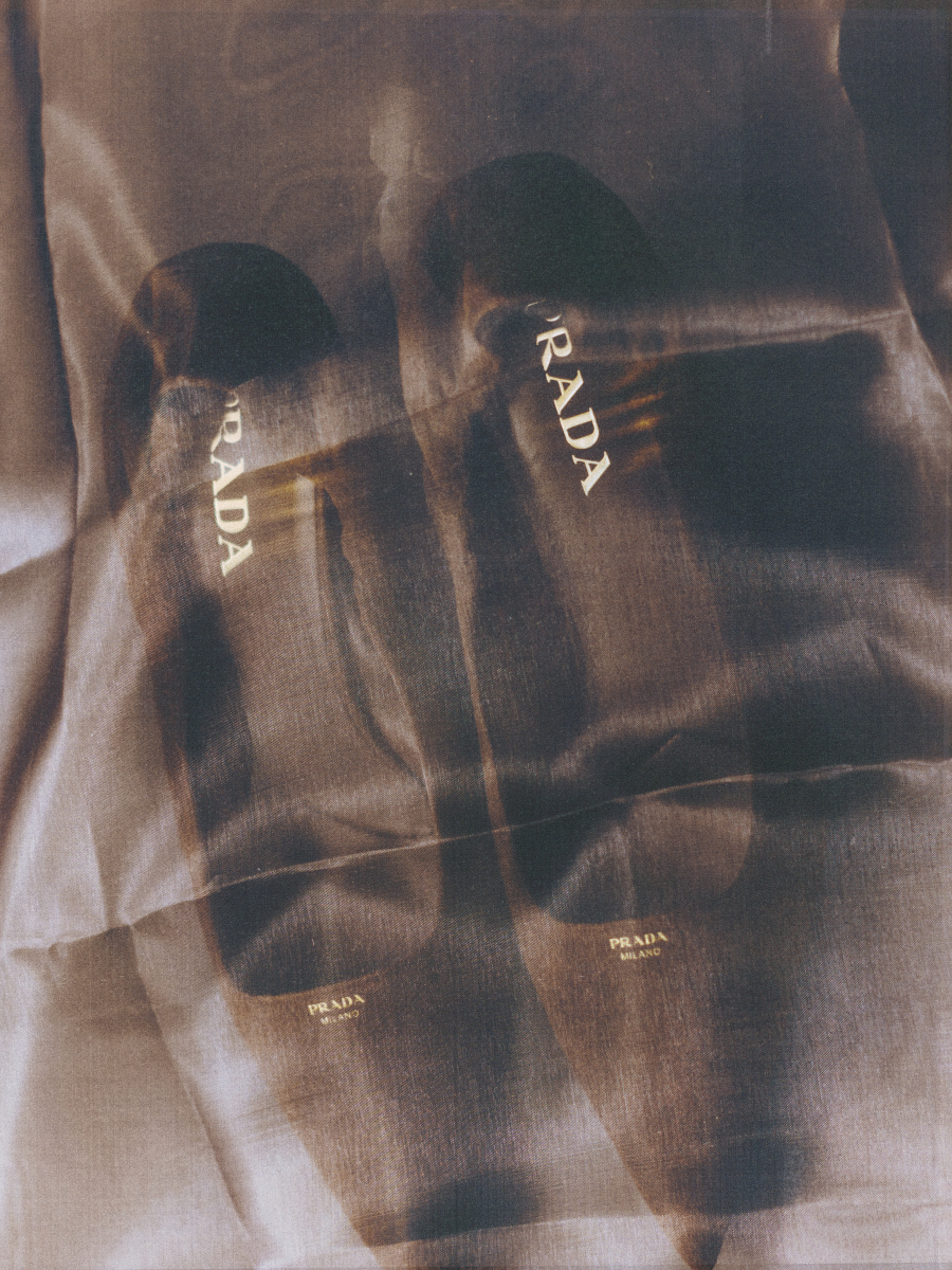 Topuklu süet ayakkabı PRADA