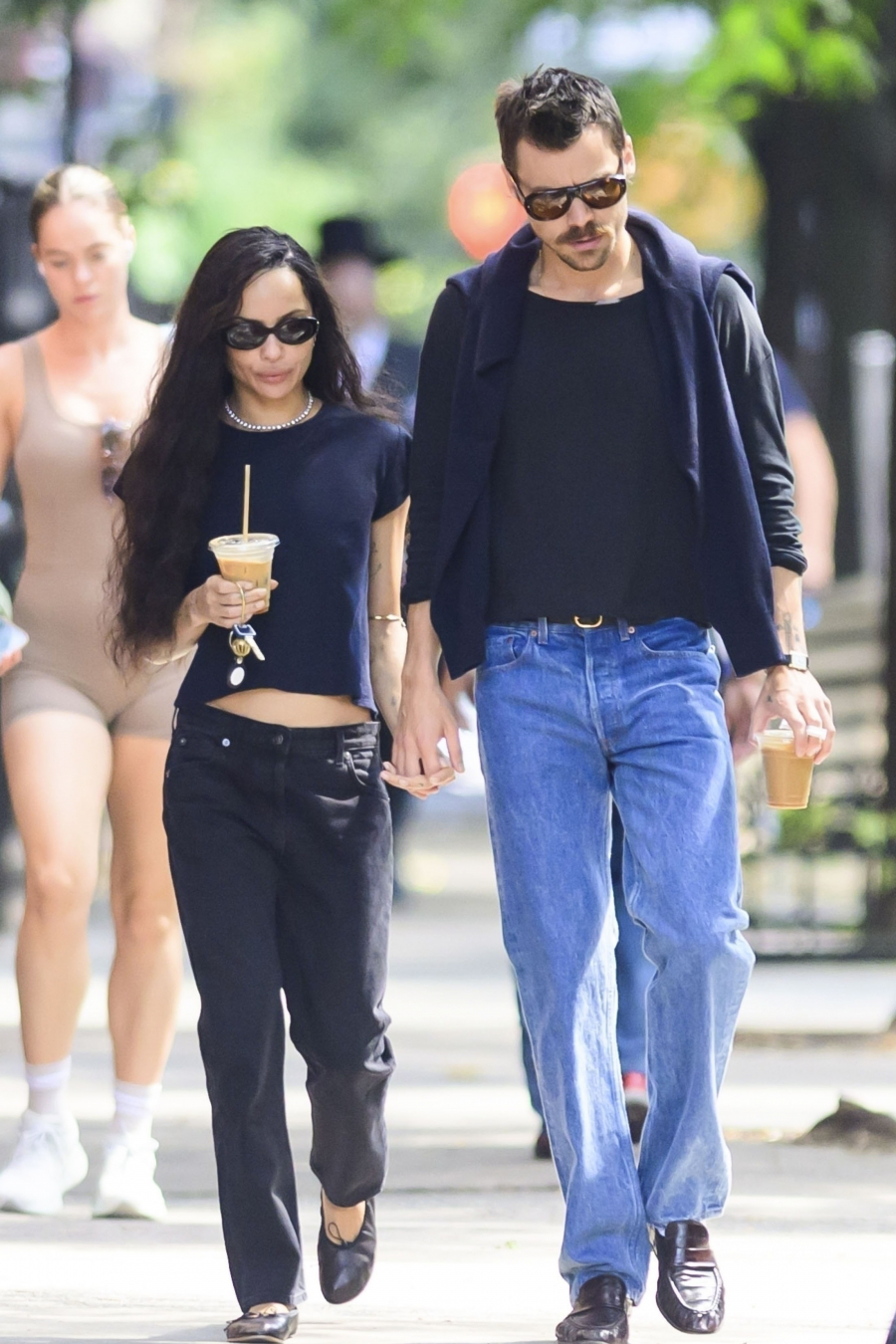 Zoë Kravitz ve Harry Styles, Fotoğraf: Backgrid USA