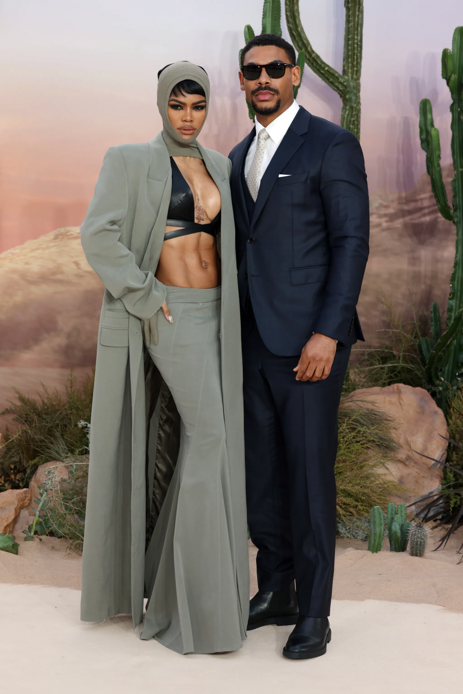 Teyana Taylor ve Aaron Pierre, Fotoğraf: Getty Images