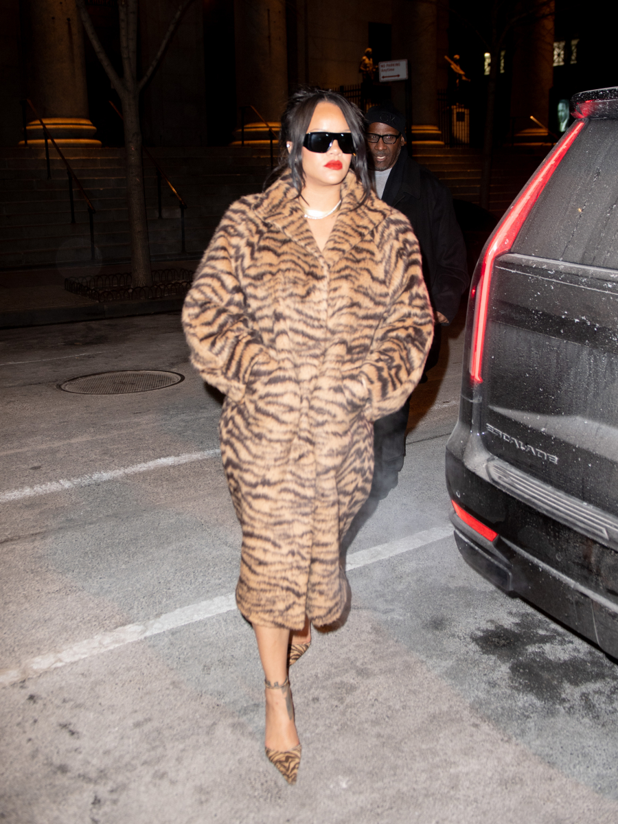 Rihanna En Tartışmalı Hayvan Desenine Bir Kez Daha Sahip Çıkıyor