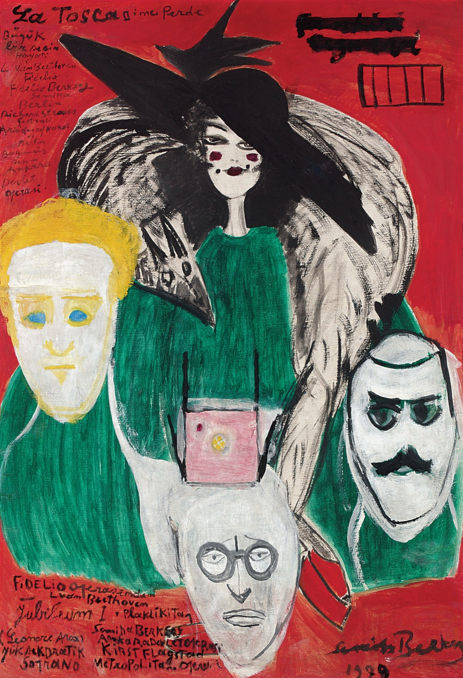 Semiha Berksoy’un “Tüm Renklerin Aryası” Sergisi İstanbul Modern’de Semiha Berksoy’un “Tüm Renklerin Aryası” Sergisi İstanbul Modern’de