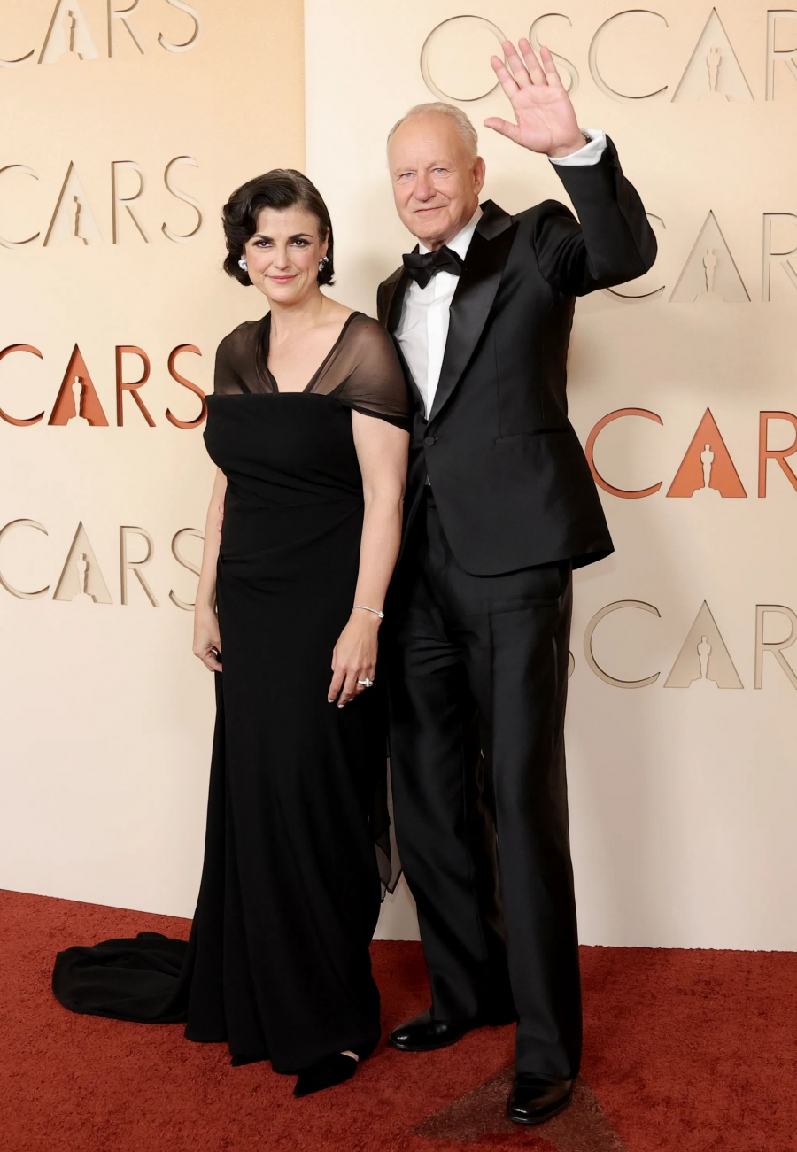 Megan Everett-Skarsgård ve Stellan Skarsgård