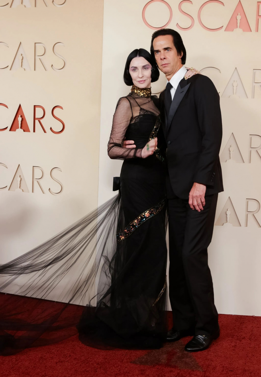 Susie Cave and Nick Cave