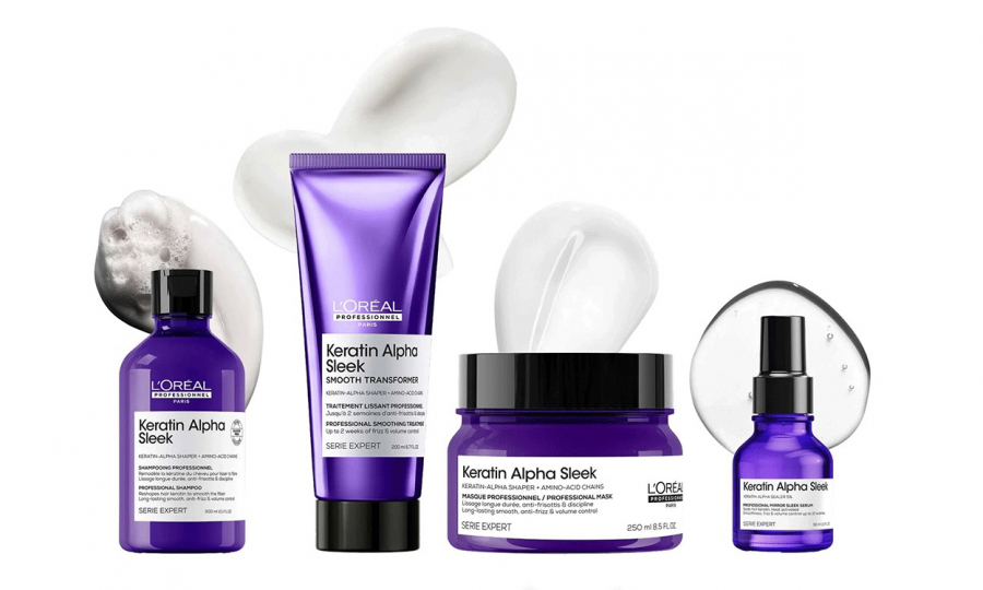 L’Oréal Professionnel Keratin Alpha Sleek Serisi