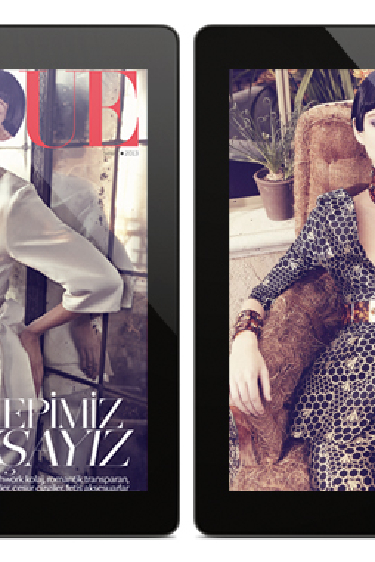 Vogue Türkiye iPad Mart sayısı