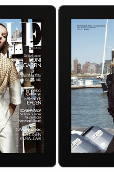 Vogue Türkiye iPad Eylül sayısı