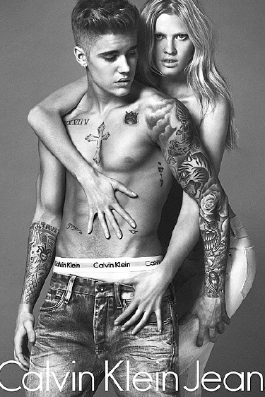 Calvin Klein Farkıyla Justin Bieber ve Lara Stone