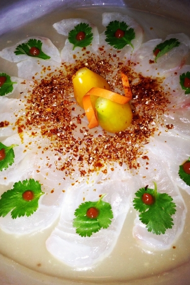 Akya "Hamachi" Carpaccio