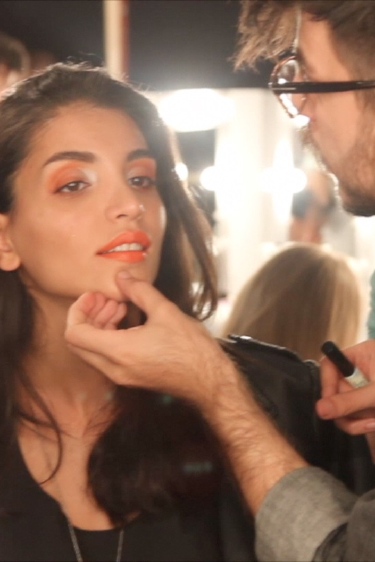 Ece Gözen Backstage